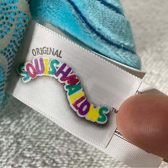 Kellytoy Original Squishmallows Blue Svetlana Mermaid Unicorn Plush - Picture 4 of 14